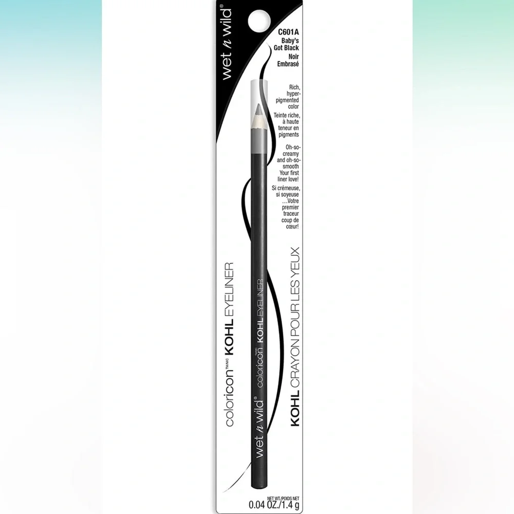 Wet N Wild Baby’s Got Black Coloricon Kohl Eyeliner NIB